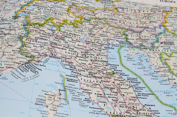 Italy map