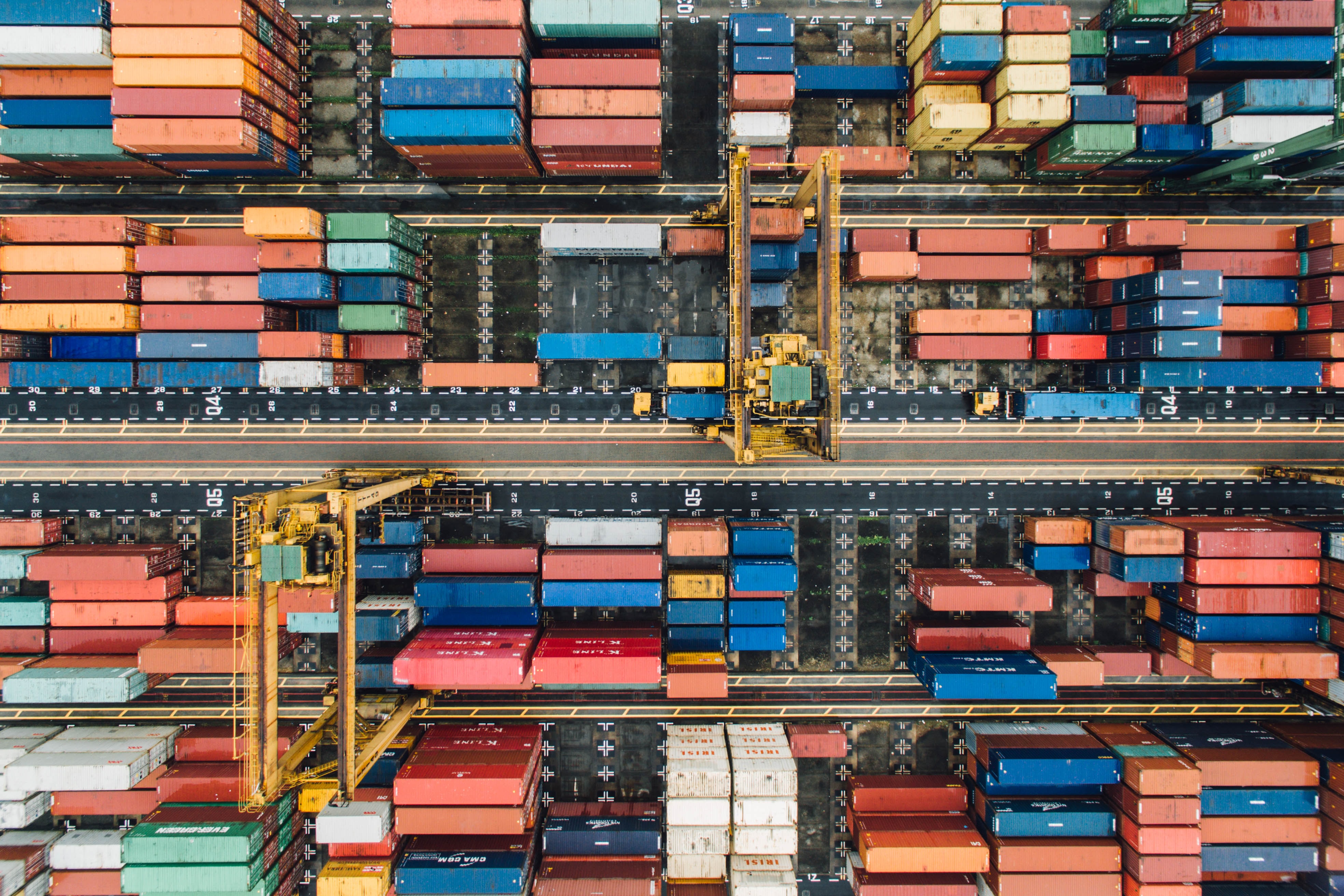 international trade, containers