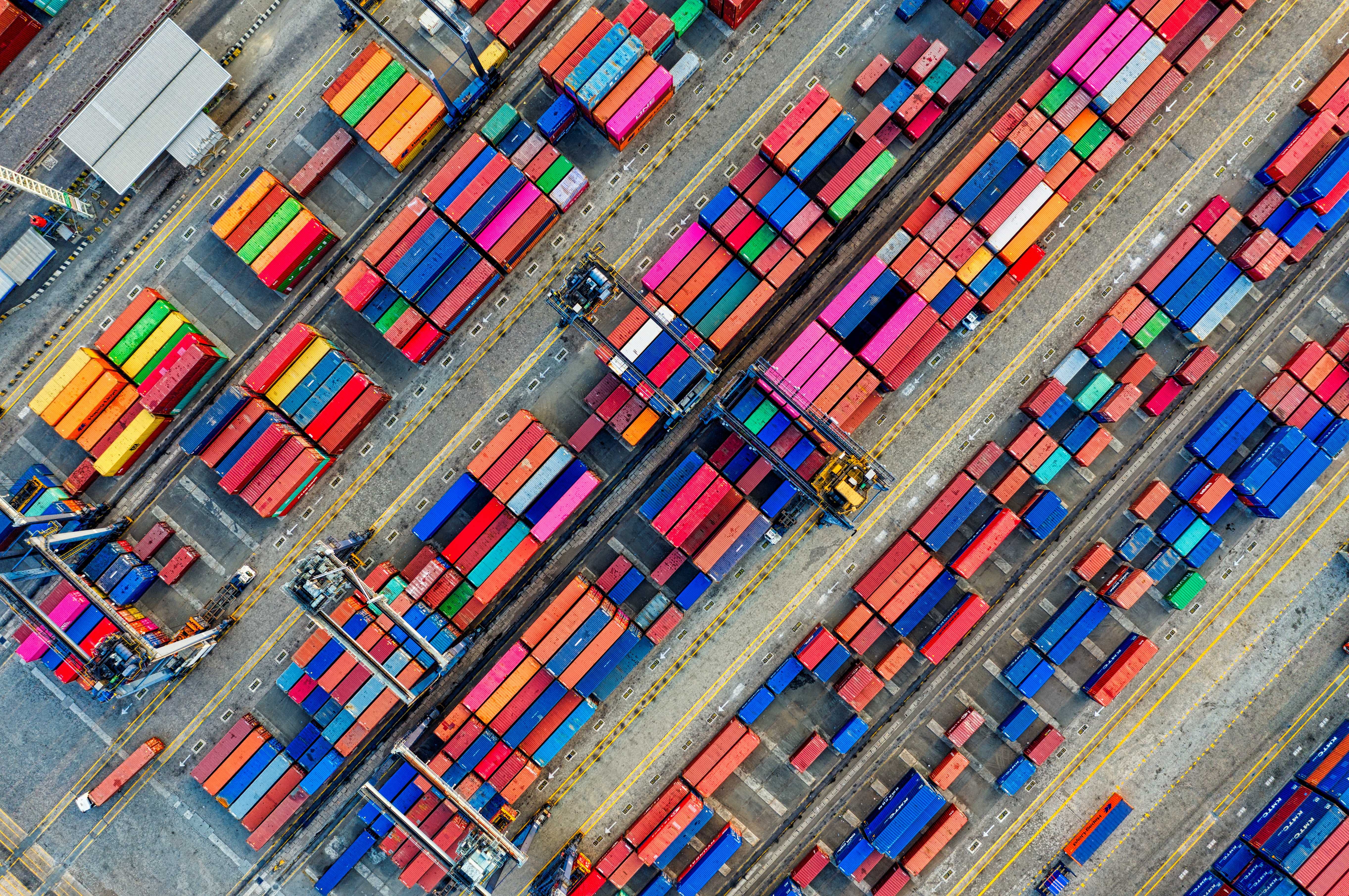 international trade, containers