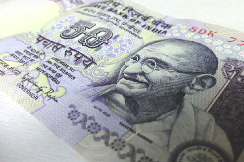 indian rupee exchange rate against dollar