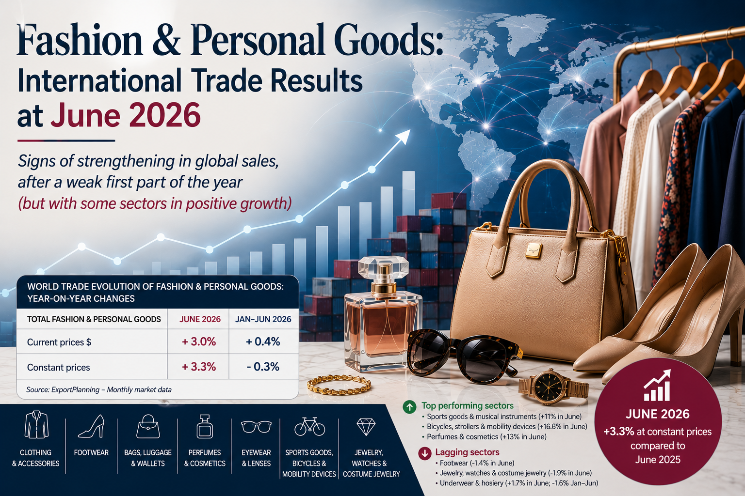 Fashion industry: World Trade Trends in June 2026