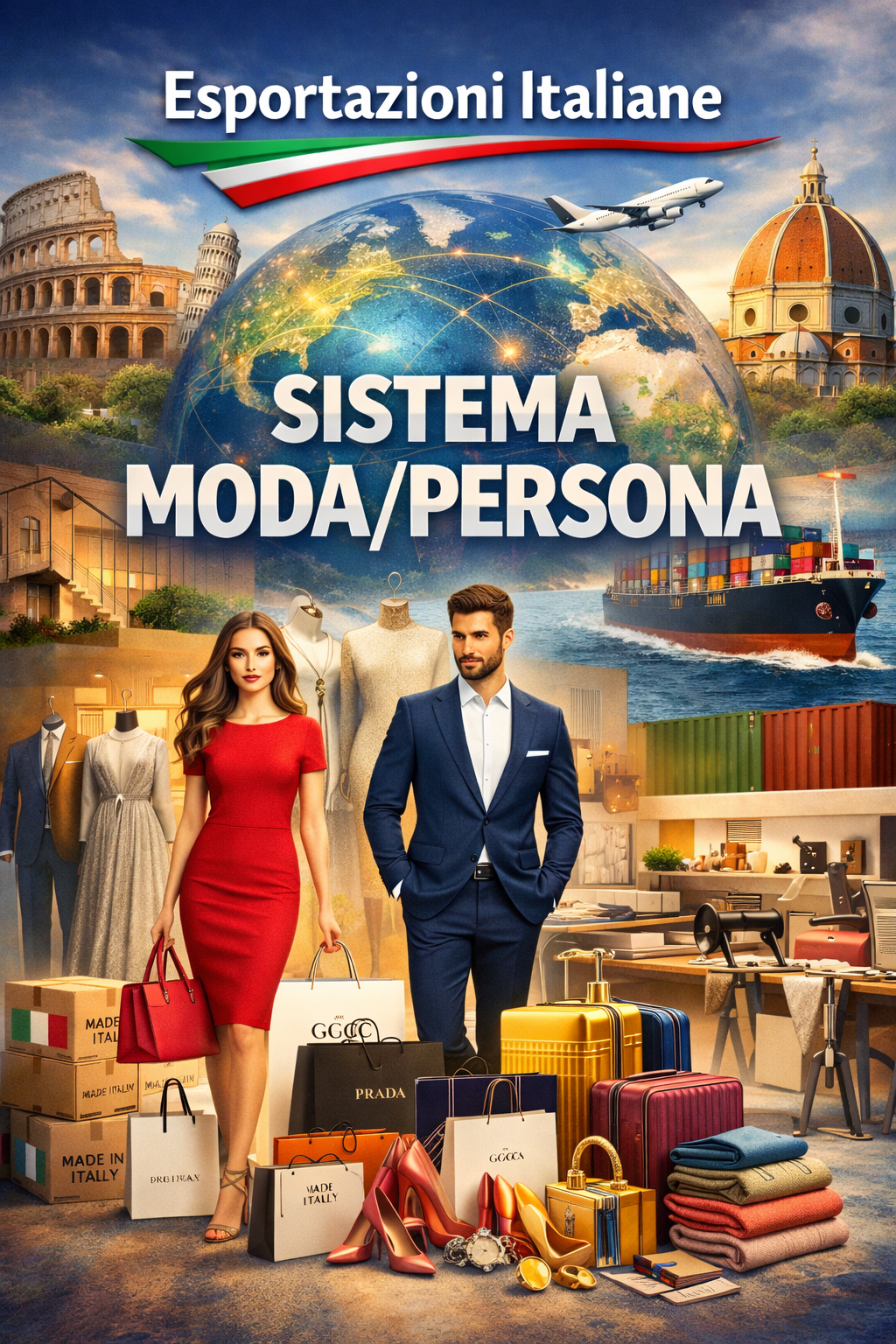 Export dei territori italiani di Sistema Moda/Persona